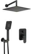 Deante NAC_N9LP - Sprchová súprava s podomietkovou batériou ALPINIA čierna
