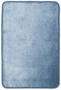 Kúpeľňový koberček Miami Viscose modrý