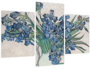 Obraz - Vincent van Gogh, Irises, reprodukcia (90x60 cm)