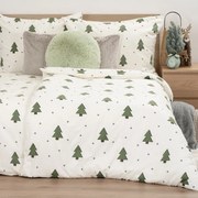 4Home Flanelové obliečky Little Trees, 160 x 200 cm, 70 x 80 cm