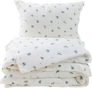 Matex Mušelínové obliečky Čučoriedky, 140 x 200 cm, 70 x 90 cm