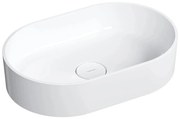 OMNIRES OVOUNBP - Umyvadlo OVO 55x36 cm dolomit lesklá biela