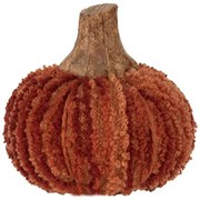Decoration Pumpkin ? 9x8 Cm Orange Fabric - Interior Styles