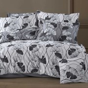 SATÉNOVÉ OBLIEČKY ALISA EXCLUSIVE 200X220 CM, 2KS 70X80 CM VZOROVANÉ