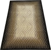 Moderný koberec Lagos 29-Beige – béžová a hnedá kombinácia Rozmer: 80x150 cm