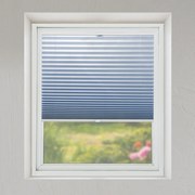 FOA Plisé roleta, Priesvitná, Svetlo modrá, P 017 Výška: 100 cm, Šířka: 100 cm