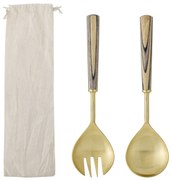 Bloomingville Servírovací príbor na šalát Fumio – sada 2 ks