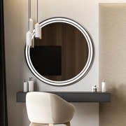 LED zrkadlo v ráme do kúpeľne C5