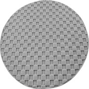 Ayyildiz, Kusový koberec Helix 2203 silver kruh, 120x120, šedá, chodba / predsieň