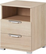 Noční stolek Naka 46 cm dub Sonoma