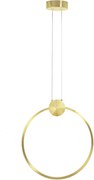 Toolight Toolight, LED stropné svietidlo 40cm 17W 4000K APP1396-CP, zlatá lesklá, OSW-00954