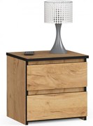 Nočný stolík CL2 2SZ CLP dub craft