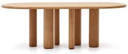 Jedálenský stôl v dekore jaseňa 105x220 cm Mailen – Kave Home