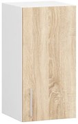 Horná kuchynská skrinka LIMA W30 /580/ biela / dub sonoma