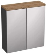 KÚPEĽŇOVÁ ZRKADLOVÁ SKRINKA 60 OVO LAVA MAT