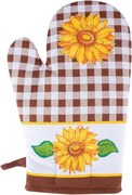 Chňapka SLNEČNICA hnedá, sada 2 ks