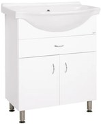 Keramia Pro kúpeľňová skrinka s umývadlom 70x56 cm biela PRO70Z