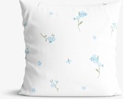 Goldea bavlnená obliečka na vankúš - nezábudky 30 x 50 cm