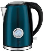 Berlinger Haus Rýchlovarná kanvica s termostatom Aquamarine Metallic Line, 1,7 l