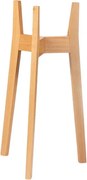 Stojan na kvety do bytu THEO, 49x49x80 cm Dub