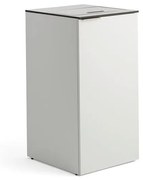 Odpadkový kôš na triedenie odpadu CELSIUS, biely, 3x21L box + 3x10L box