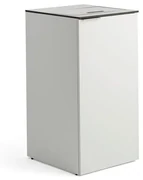 Odpadkový kôš na triedenie odpadu CELSIUS, biely, 3x21L box + 3x10L box