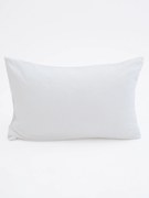 Krepová obliečka na vankúš Renforcé 40 × 60 cm - Julia biela