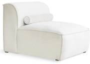 Biely modul pohovky (stredový diel) Flex Felix – Miuform