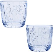 Pohár Moomin 0,28l, 2ks / modrý aqua