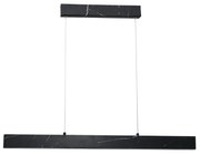 LED Luster na lanku PIERCE LED/18W/230V čierna