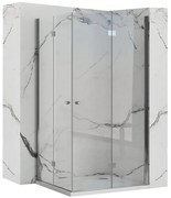 Sprchový kút Fold N2 Rea K9991 90x90x190 chróm