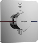 Hansgrohe ShowerSelect Comfort Q, termostat pod omietku pre 1 spotrebič, chróm, HAN-15581000