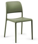 RIVA BISTROT záhradná stolička bez podrúčok agave