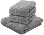 2x osuška Classic svetlosivá 70 x 140 cm, 100% bavlna