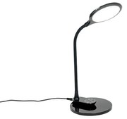 Stolová a nástenná lampa čierna vrátane LED s dotykovým stmievačom - Joni