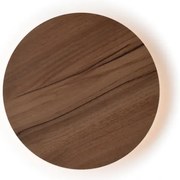 ACA Lighting LED nástenné dekoratívne svietidlo ECLIPSE 15W/230V/3000K/1200Lm/80°/IP20, tmavé drevo