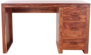 furniture-nabytek.cz - Počítačový stôl masív z dreva palisander 130x76x70