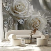 Fototapeta - Diamantová ruža (147x102 cm)