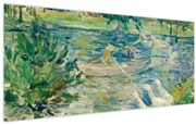 Obraz - Berthe Morisot, Girl in a Boat with Geese, reprodukcia (120x50 cm)