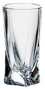 Crystal Bohemia Poháre QUADRO 50 ml, 6 ks