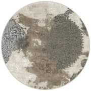 Koberec GALYA GAK11C sivý / hnedý / béžový kruh