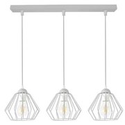 Luster na lanku CEED 3xE27/60W/230V šedá