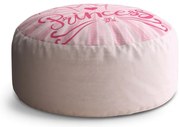 Taburet Circle Princess, ružová