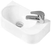 Mexen Viera umývadlo na dosku pravé 40 x 21 cm, biela -21274000R