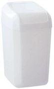Denox Troya odpadkový kôš 15 l, biely, 15 l