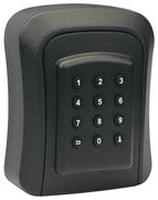 Bezpečnostná oceľová schránka (depozit) na uloženie kľúčov a kariet RICHTER KB.E1, RICHTER černá