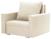 Kreslo MONDI s funkciou spania Svetlo béžová