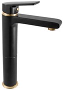 Batéria umývadlová Colorado 260mm čierne/zlato CO130.0CMATZ