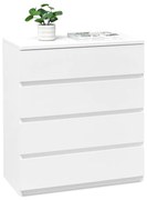Moderná komoda UNA 80 cm biela