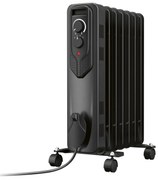 Tronic® Olejový radiátor TOR 1500 H1 (čierna) (100393868)
